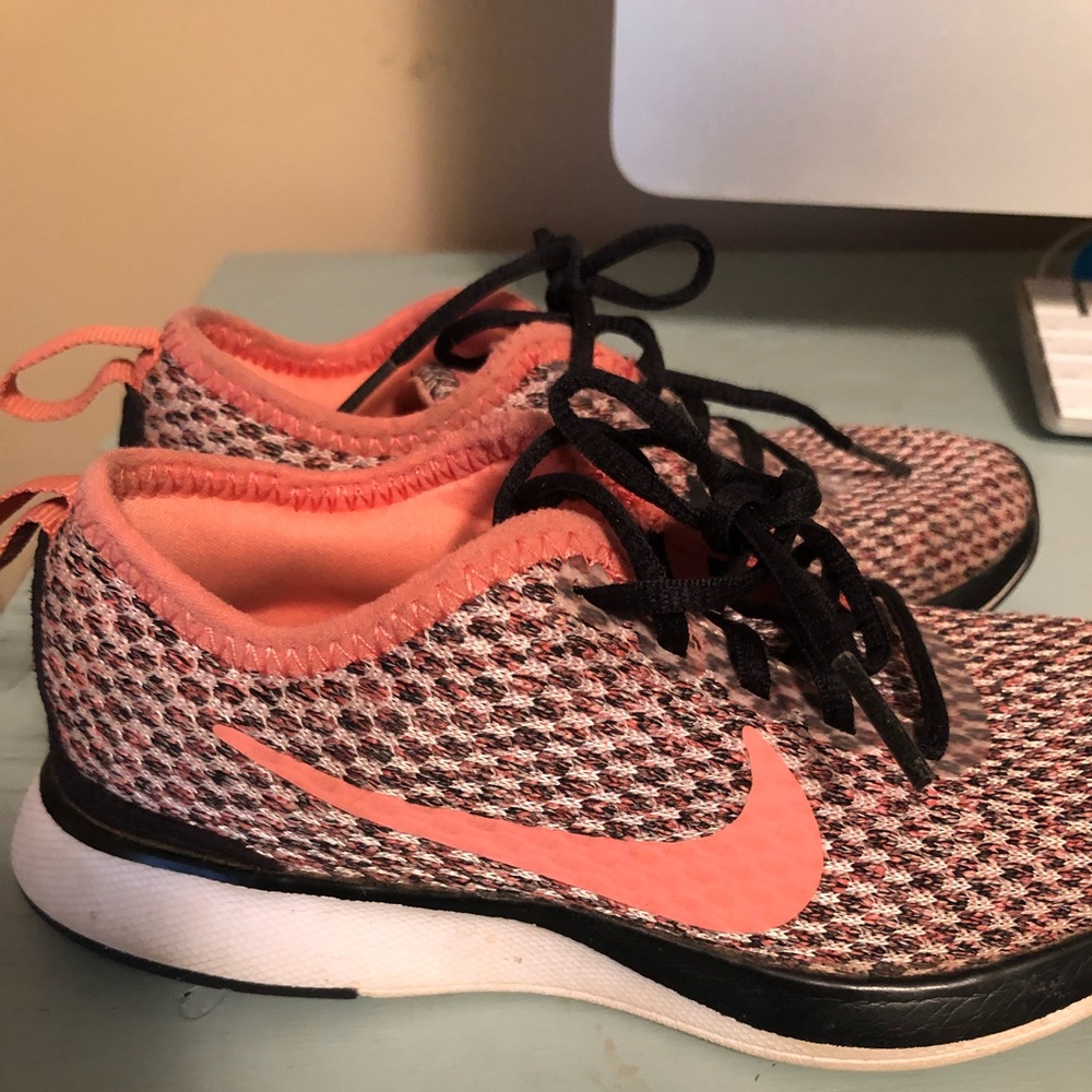 Nike little girl tennis shoes size 12